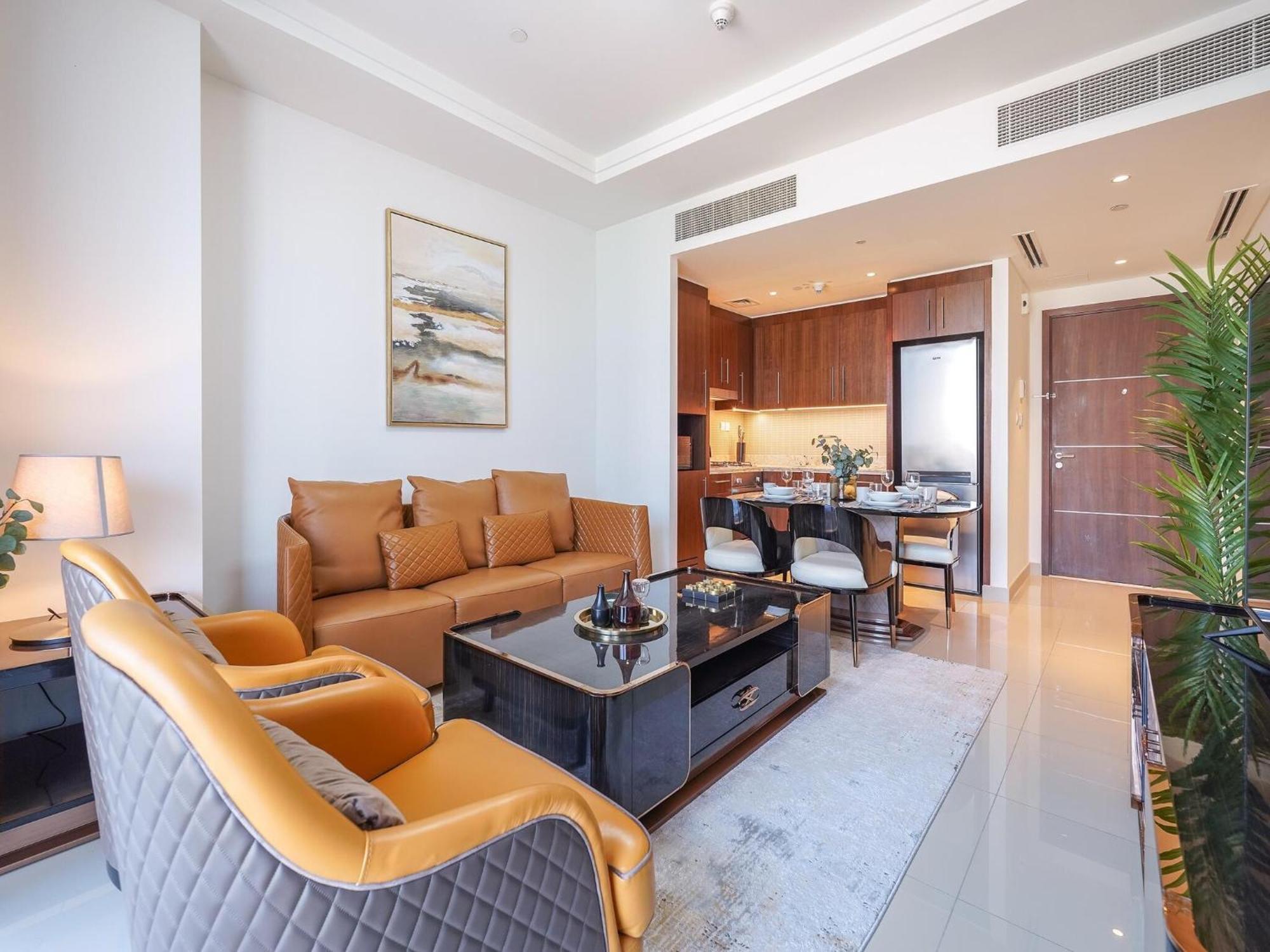 Luxurious Stylish Apartments Across Dubai Mall Burj Khalifa City Views Esterno foto