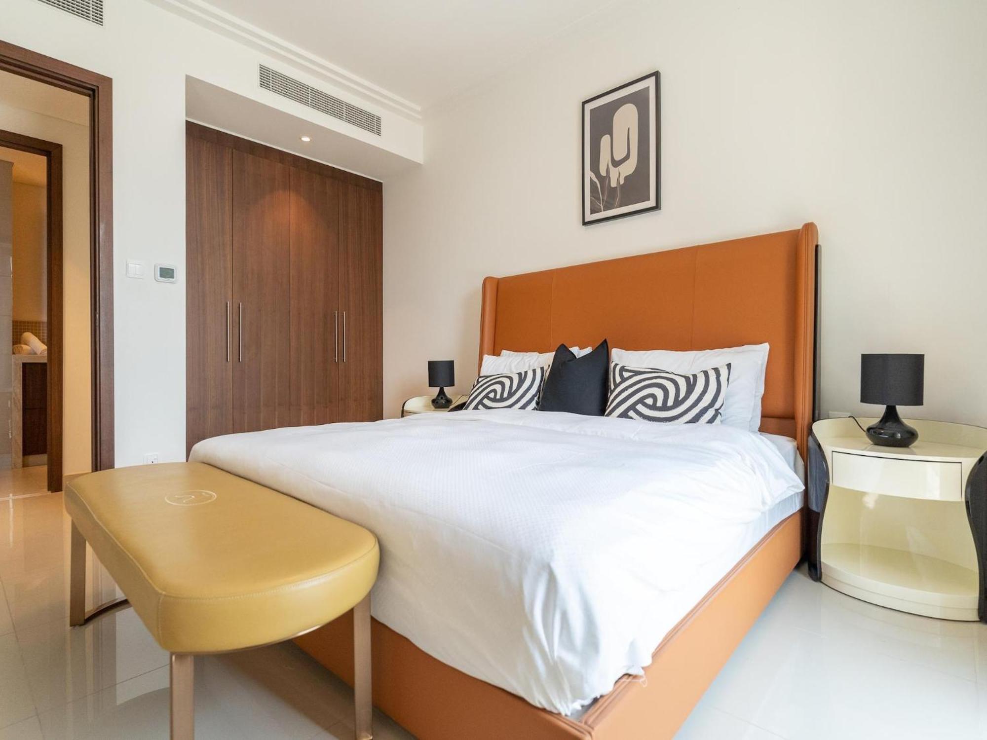 Luxurious Stylish Apartments Across Dubai Mall Burj Khalifa City Views Esterno foto