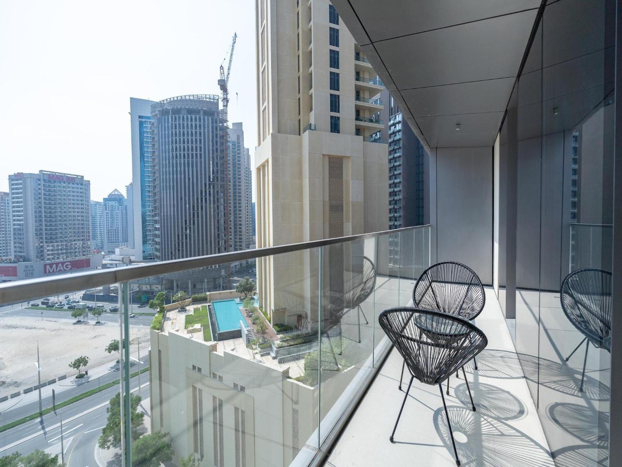 Luxurious Stylish Apartments Across Dubai Mall Burj Khalifa City Views Esterno foto