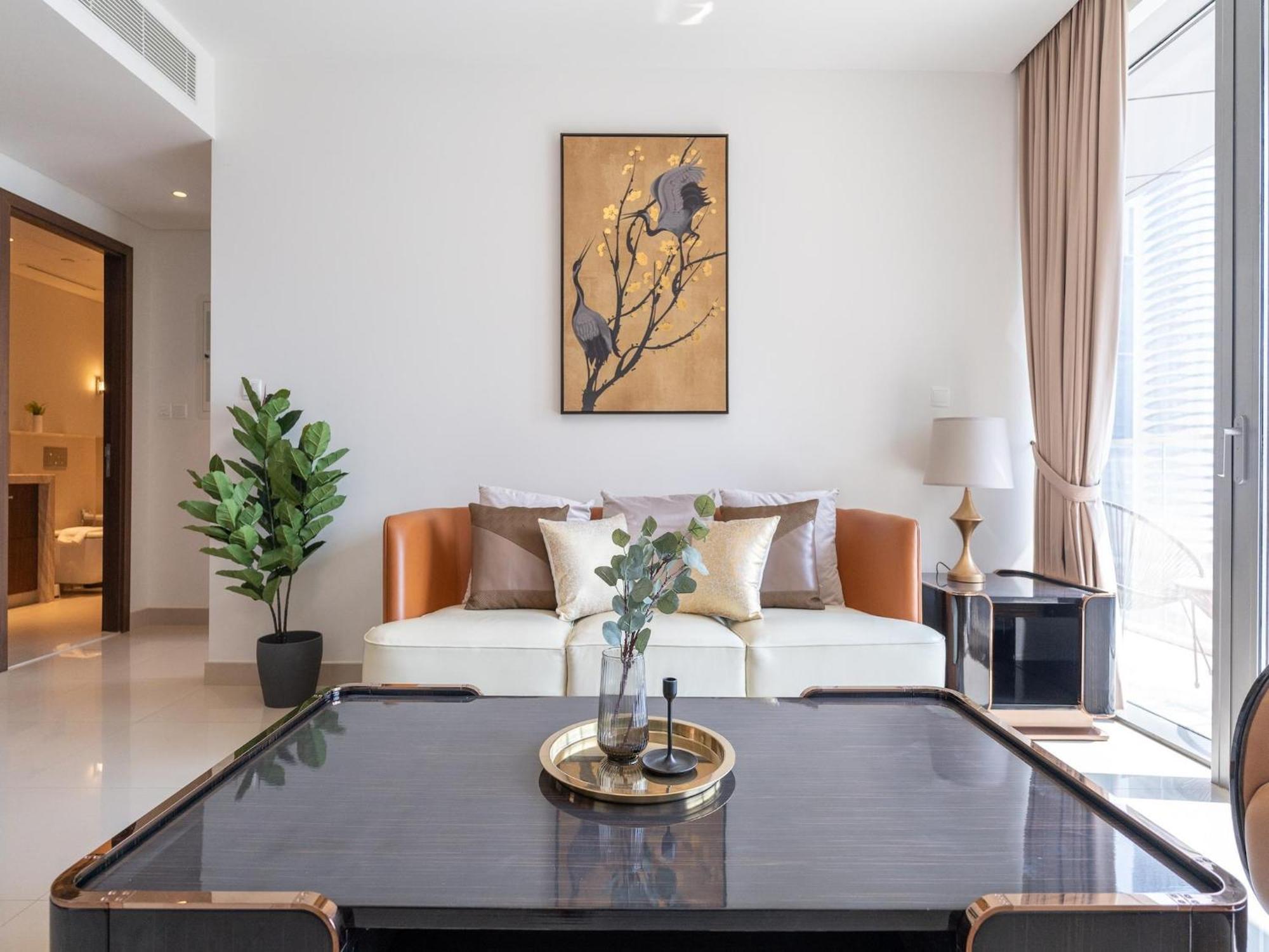 Luxurious Stylish Apartments Across Dubai Mall Burj Khalifa City Views Esterno foto