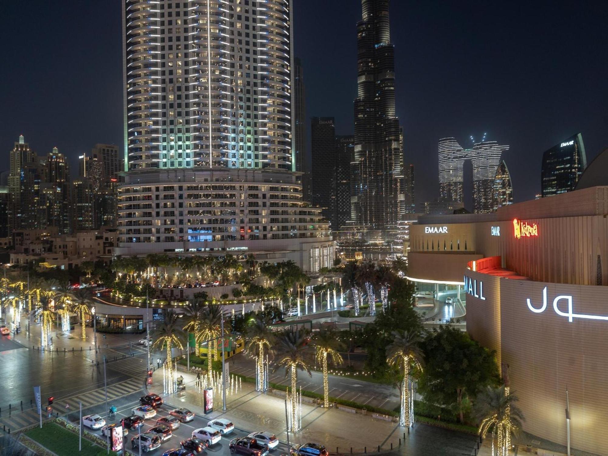 Luxurious Stylish Apartments Across Dubai Mall Burj Khalifa City Views Esterno foto