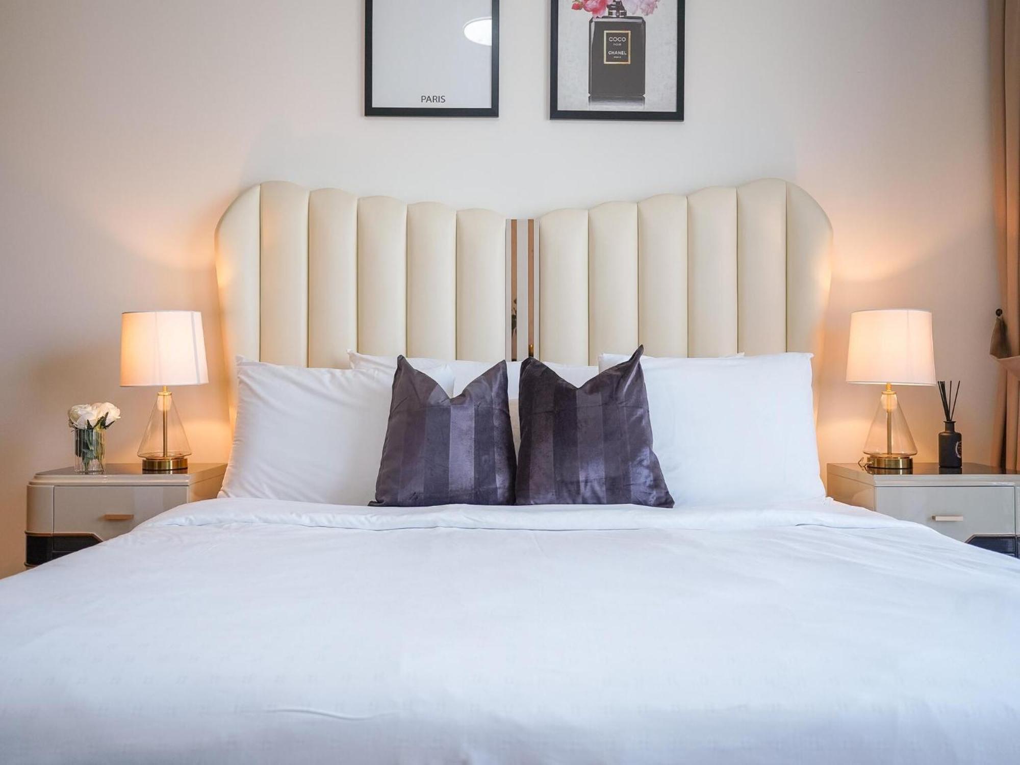 Luxurious Stylish Apartments Across Dubai Mall Burj Khalifa City Views Esterno foto