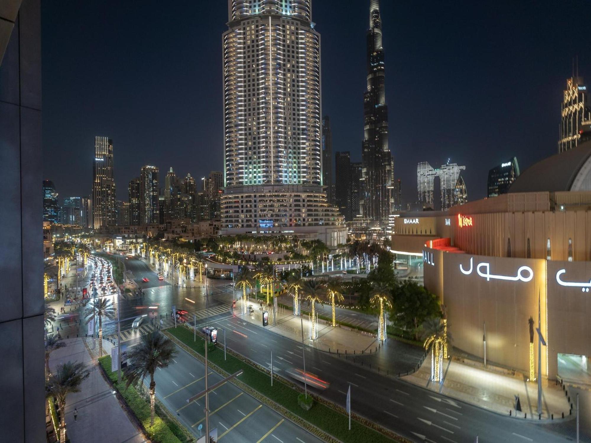 Luxurious Stylish Apartments Across Dubai Mall Burj Khalifa City Views Esterno foto