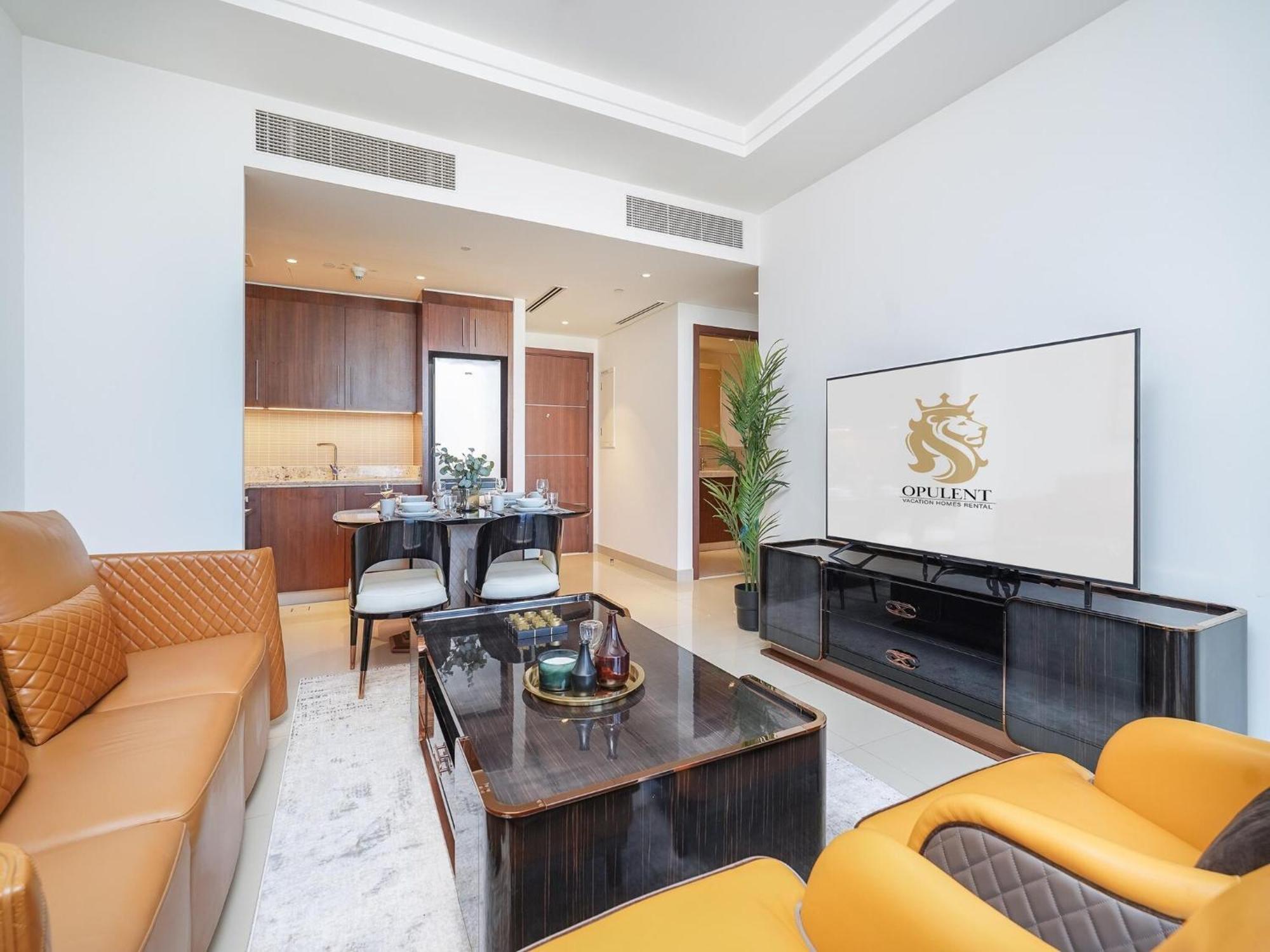 Luxurious Stylish Apartments Across Dubai Mall Burj Khalifa City Views Esterno foto