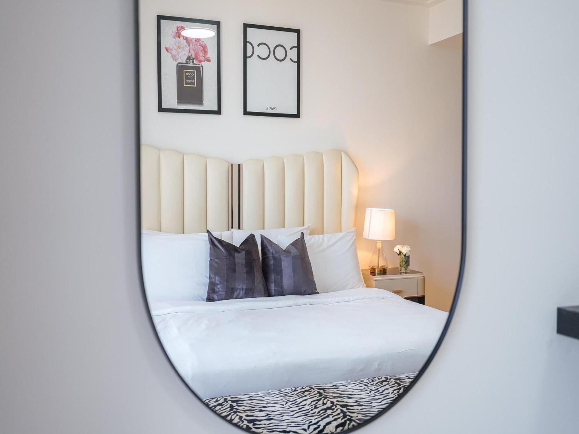 Luxurious Stylish Apartments Across Dubai Mall Burj Khalifa City Views Esterno foto