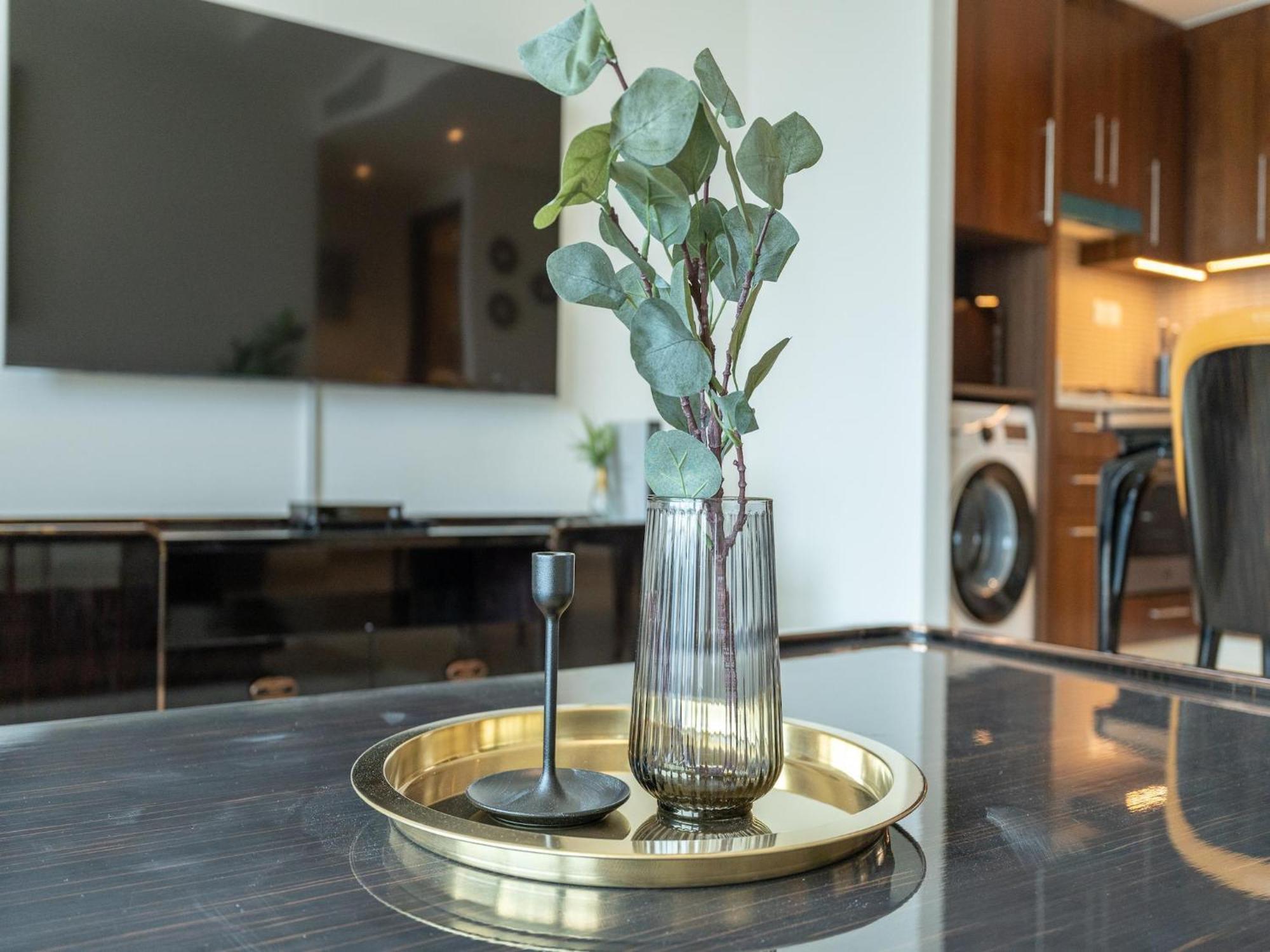 Luxurious Stylish Apartments Across Dubai Mall Burj Khalifa City Views Esterno foto
